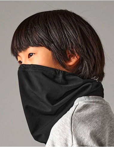 B-B320b-Junior Softshell Sports Tech Neck Warmer